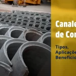 Canaletas de Concreto: tipos e aplicações